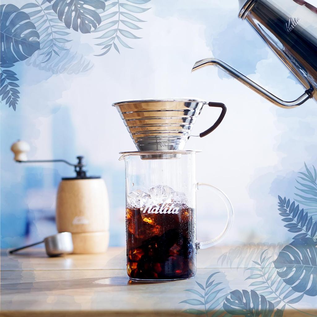 Kalita Slim 700SS a 700ml Stainless Steel Coffee Pot with a Narrow Nozzle and Direct Crafted In This Drip Perfect for Brewing Barley Tea or Hot Is