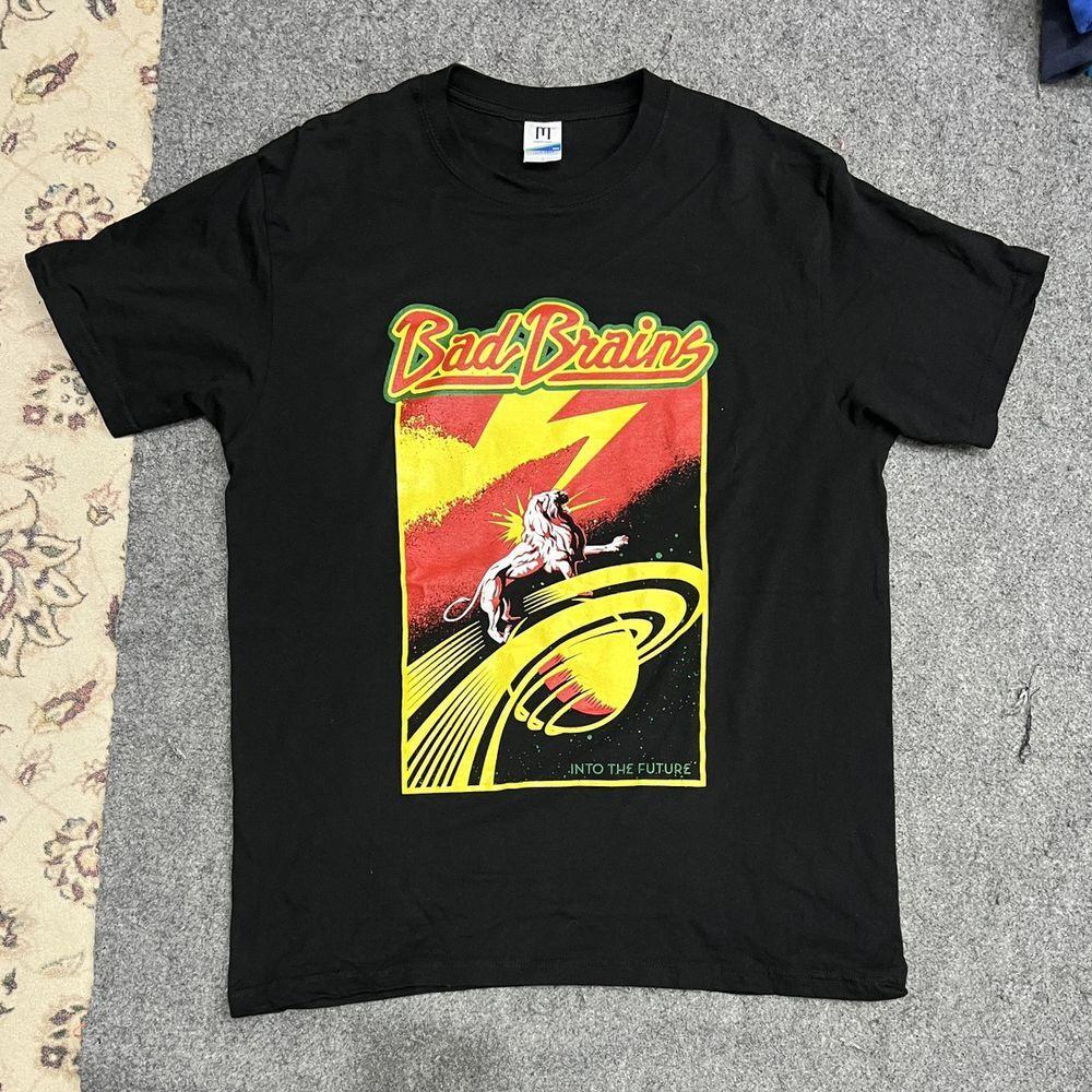 Bad Brains Into the Future Black Short Sleeve Unisex Tshirt Reprint S-5XL Unisex T-Shirt