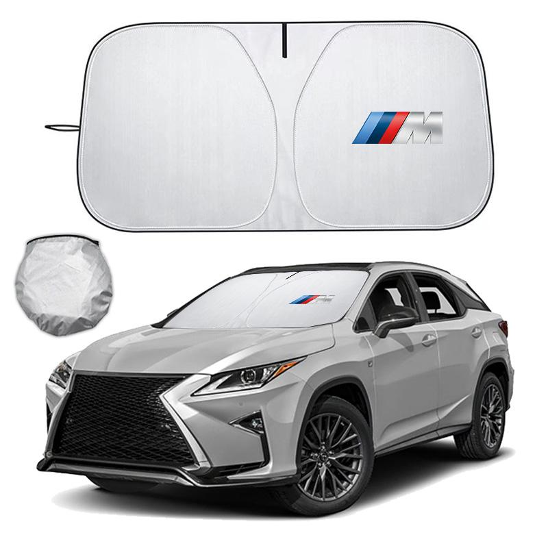 Foldable Car Windshield Sun Shade Visor UV Protection Shield For BMW M E46 E90 E60 F30 F10 E39 E36 F20 G30 G20 E87 E92 E91 X1 X2 sdbf49