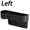 PU Leather Car Seat Gap Storage Box Universal Seat Gap Slit Box with Charging Hole Phone Bottle Keys Holder Box Auto Organizer