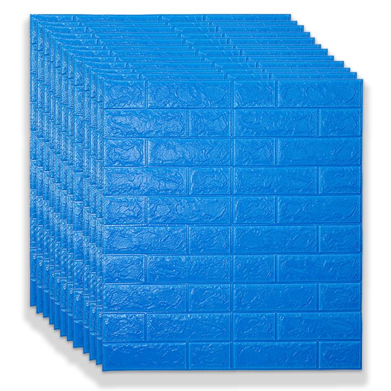 10 шт. 70*77 см 3d пенопластовые наклейки на стену, панели, кирпичные водостойкие клейкие обои для гостиной, спальни, дома, дома, декора для ванной комнаты