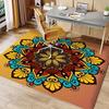 Цветочный полиэстеровый ковер  Многоцветный нескользящий ковер для гостиной и спальни Плотность  Варианты больших размеров  Vibra