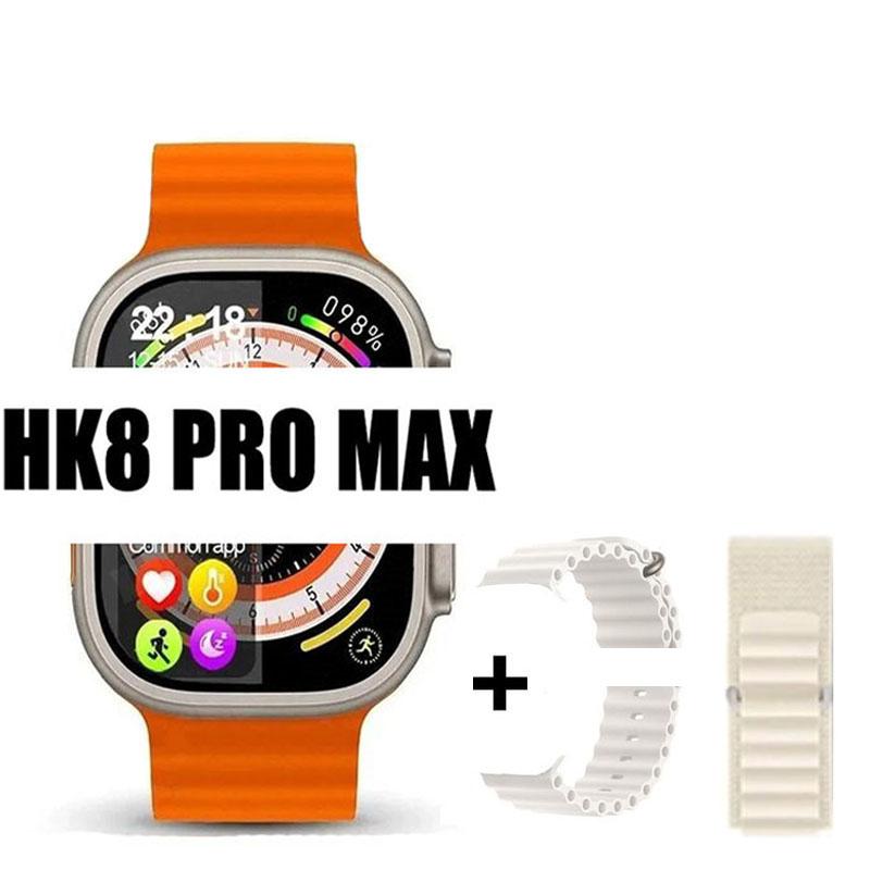 Оригинальные умные часы Hk8 Pro Max для мужчин, серия 8, 49 мм, 2,2 дюйма, экран RTAE с высокой частотой обновления, NFC-компас, игровые умные часы для Apple iPhone