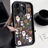 Милый Рождественский Узор Силиконовый Чехол Для Телефона Для Xiaomi Mi 15 14T 14 13T 13 12 11 Lite 4G NE Poco X6 X5 X3 F5 F6 M6 X7 Pro Чехол