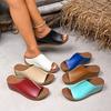 Модные женские тапочки 2025 Новые летние сандалии на мягкой подошве Тренд Домашняя уличная обувь Женские тапочки на платформе Легкие шлепанцы Женские