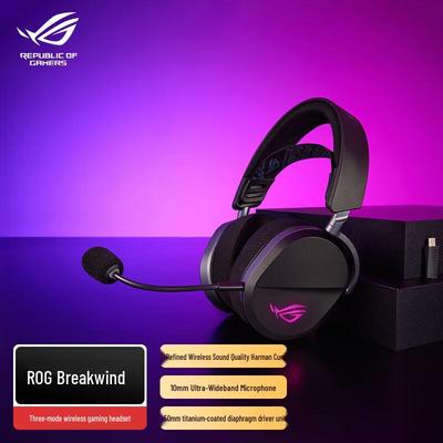 Беспроводная игровая RGB-гарнитура ASUS ROG Aerodynamic с тремя режимами