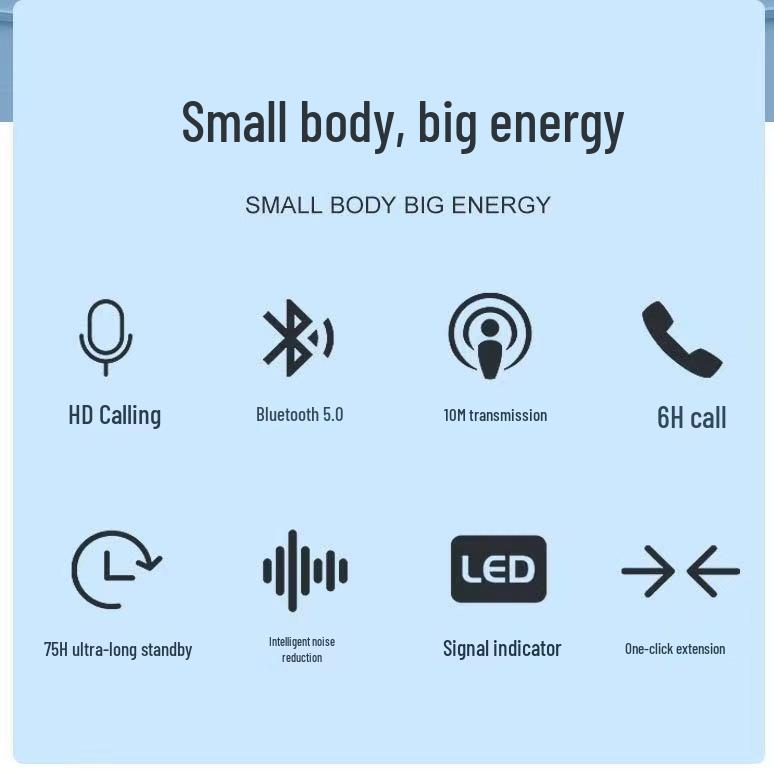Бизнес-спортивная Bluetooth-гарнитура K36 с выдвижным шнуром и вибрацией при вызове