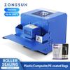 ZONESUN ZS-GLF1P Полуавтоматическая машина для запайки пластиковых пакетов, пакеты из алюминиевой фольги для пищевых продуктов, непрерывный нагревательный ролик