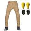 Motorcycle Riding Pants Men Women Four-Zipper Protective Trousers All-Season Abrasion-Resistant Cycling Gear