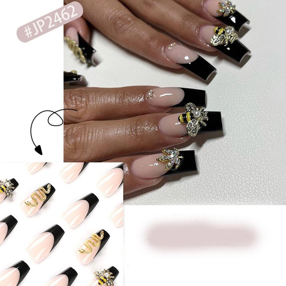 Длинные накладные ногти в стиле балерины. Френч-пресс на ногтях. Новые накладные ногти своими руками.