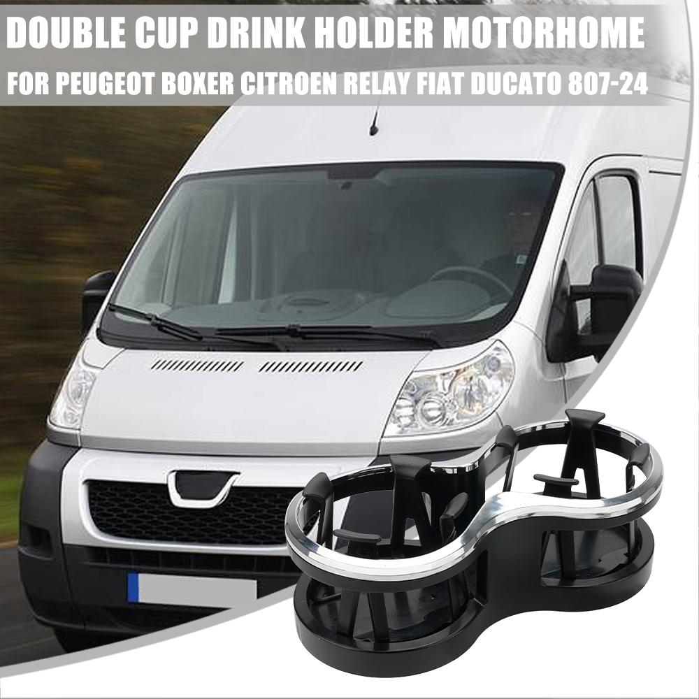 Двойной подстаканник для Peugeot Boxer Citroen Relay Fiat Ducato 2007-2024 Автодом