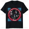 Kiss Band Men and Women Fashion Music Rock Top Harajuku Short Sleeve Universal Pattern Big T-shirt
