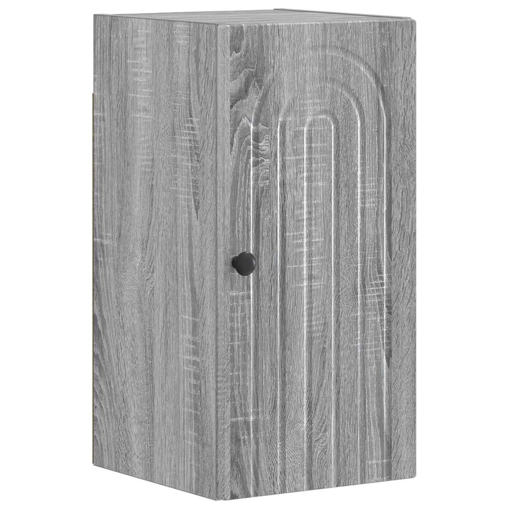 Bathroom Wall Cabinet ALKMAAR Sonoma Grey 30 x 31 x 59 cm