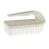 Handle Cleaning Brush with Ergonomic Grip Plastic Handle Soft Hard Bristle Heavy-duty Handle Scrubber