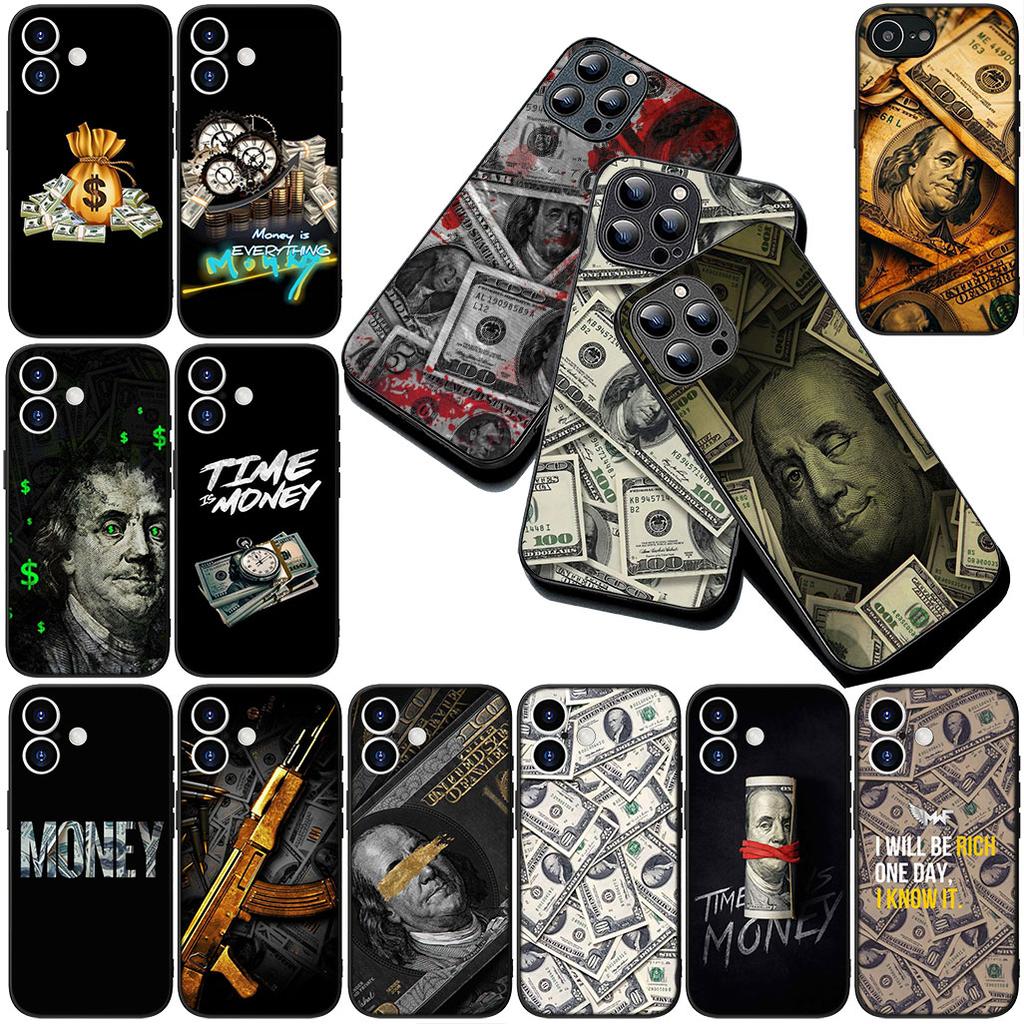 Casing for Motorola Moto G55 G45 G75 G85 G35 Edge 50 30 Fusion 40 NEO Ultra Pro Phone Cover Soft Case Money 100 D-Dollars 1