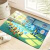 Ash & Snorlax Ice Cave Skating Print Non-Slip Floor Mat Doormat