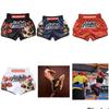 Skull Rose Flower Muay Thai MMA UFC Martial Arts Shorts Pants Kickboxing Boxing Fight Unisex Men Women Kid Quick Dry Print Elastic Polyester Training