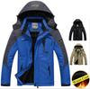 Men Outdoor Waterproof Jacket Camping Hiking Jackets Hunting Climbing Rain Fishing Sport Windbreaker Thick Warm Hooded Down Jacket