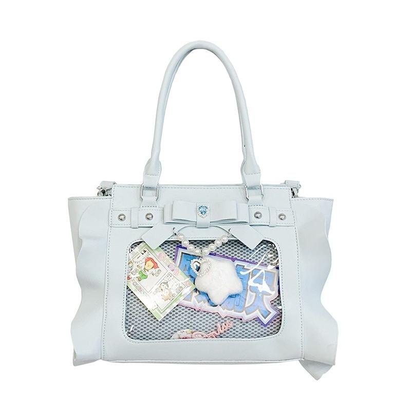 Подростковые Женские Сумки-Тоуты с Бантом Bolsos Mujer Квадратные Сумки для Женщин Сумка Через Плечо Студент Sac Femme Оригинальные Bolsas Для Повседневного Использования Bolso