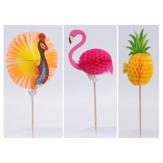 50 шт. Коктейльные зонтики Коктейльные палочки Красочные зонтики для фруктовых напитков Мини-зонтик Зубочистки Гавайские принадлежности для вечеринок