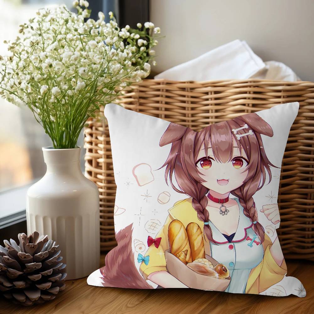 I-INUGAMI KORONE Pillowcases Home Bedding Decorative Pillow Cover Wedding Super Soft Pillow Case