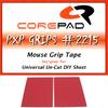 Corepad PXP Grips Универсальный лист без вырезов, Универсальная лента для захвата, Мягкая полимерная резина (красный)
