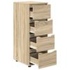 Storage Cabinet Sonoma Oak 40 x 48 x 105 cm