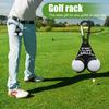 Держатель для мячей для гольфа, забавная стойка и дозатор для мячей для гольфа с карабином, переносная сумка для хранения мячей для гольфа, аксессуары для гольфа для гольфиста