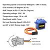 ACEIRMC SG90 Servo Motor, Micro Servo, 9G Servo Motor for RC Robot Arm, Helicopter, Airplane, Remote Control (10 Pieces)