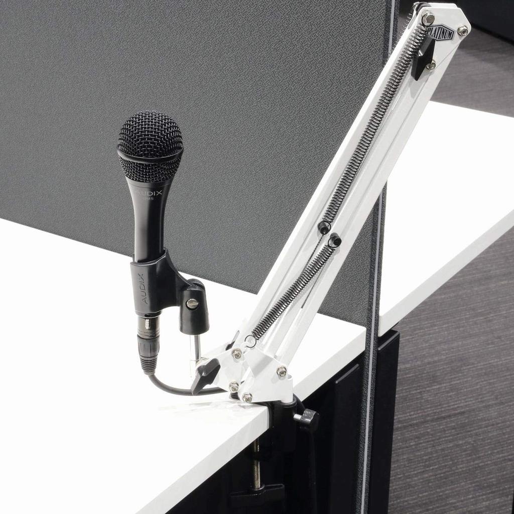 Product Handled by a Japanese PLATINUM Desk Arm Type Flexible Microphone Stand MPC1 WH [Reliable Company]