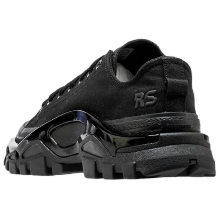Raf Simons x adidas New Runner Черные мужские кроссовки Core-Black DA9297