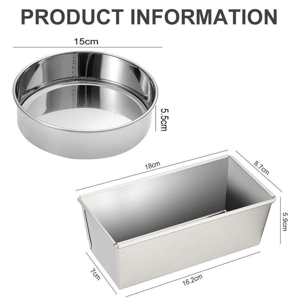 Stainless Steel Baking Pan Mold Creative Baking Mould Dessert Mold Bread Baking Pan Bakeware