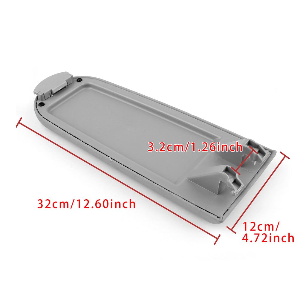 Серый кожаный подлокотник крышка центральной консоли для VW MK4 Jetta Bora Golf 18D867173