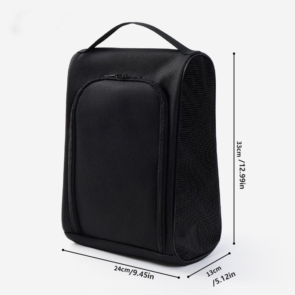 2 Zipper Football Shoe Storage Bag Oxford Cloth Shoes Organizer Convenient Shoe Carrier Bags Men