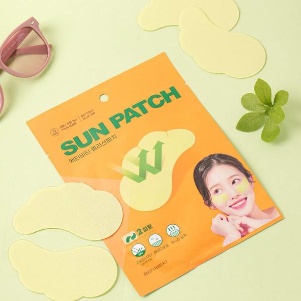 Benibeki Activity Color Sun Patch (Флуоресцентный лайм)
