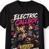 Электрический Callboy Металкор Техно Рок Группа Унисекс Футболка
