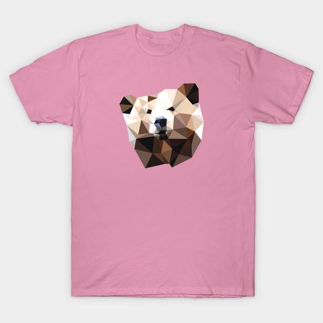 Женская футболка Polybear Grrr с принтом Харадзюку, кавайная футболка, летняя футболка с коротким рукавом, женская футболка, топ