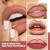 12-цветный матовый карандаш для губ Carving Labial Makeup Стойкий коричневый карандаш для губ Водостойкая помада-карандаш Косметика для контурирования губ