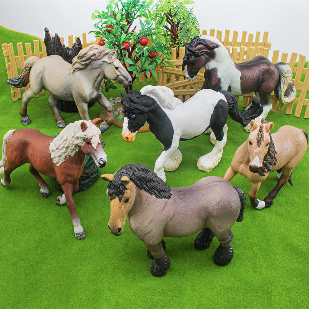 Набор ПВХ фигурок животных с реалистичными деталями для детей и любителей