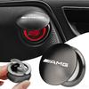 REE4   Fashion Car Start Button Cover All Metal Starting Decorative Cover For Benz AMG W204 W205 W203 W211 W212 W213 W201 W210 Stickers