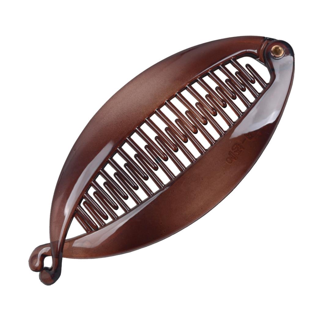 Сплошной цвет, заколка для волос «банан», женская прическа, заколки-когти, заколки, аксессуары для волос для девочек, хвостик, зажим для волос Hoder