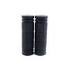 1 Pair Bike Handlebar Sleeves Shock Absorption Anti-slip One-sided Locking Rubber Dustproof Bicycle Cycling Handle Bar Grips Replacement Parts