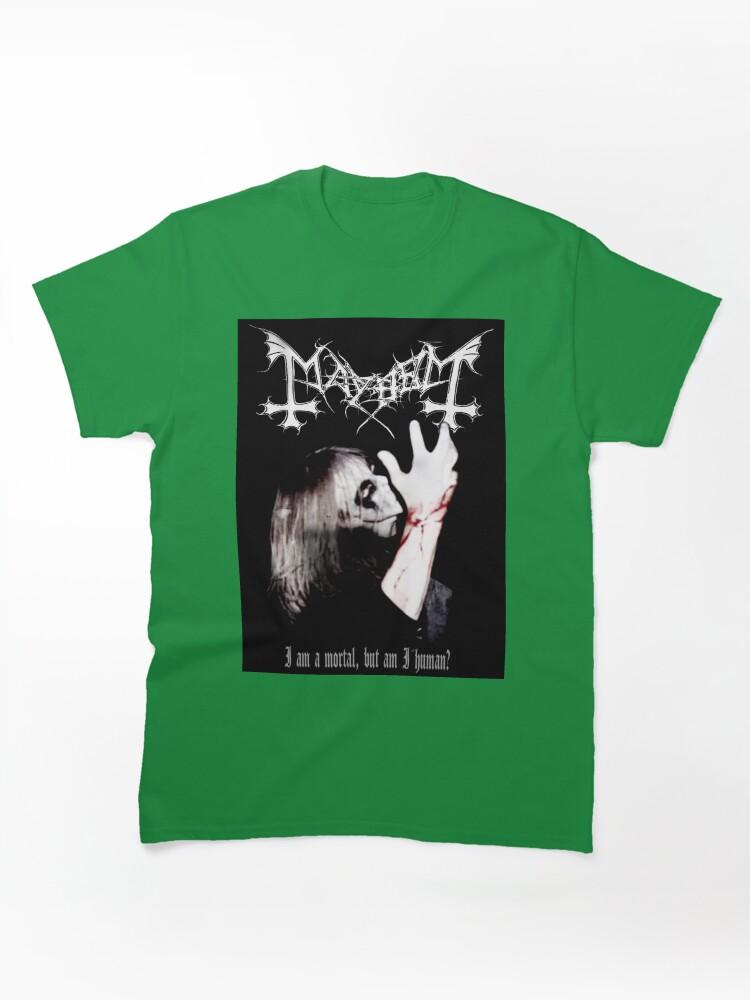Eternal Mayhem Unisex T-Shirt, Mayhem Tee, Mayhem Inspired Merch, Black metal Unisex T-Shirt, Dead Classic Unisex T-Shirt