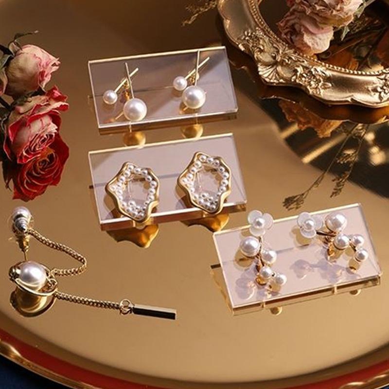 1 шт. акриловая прозрачная демонстрационная доска для сережек-гвоздиков