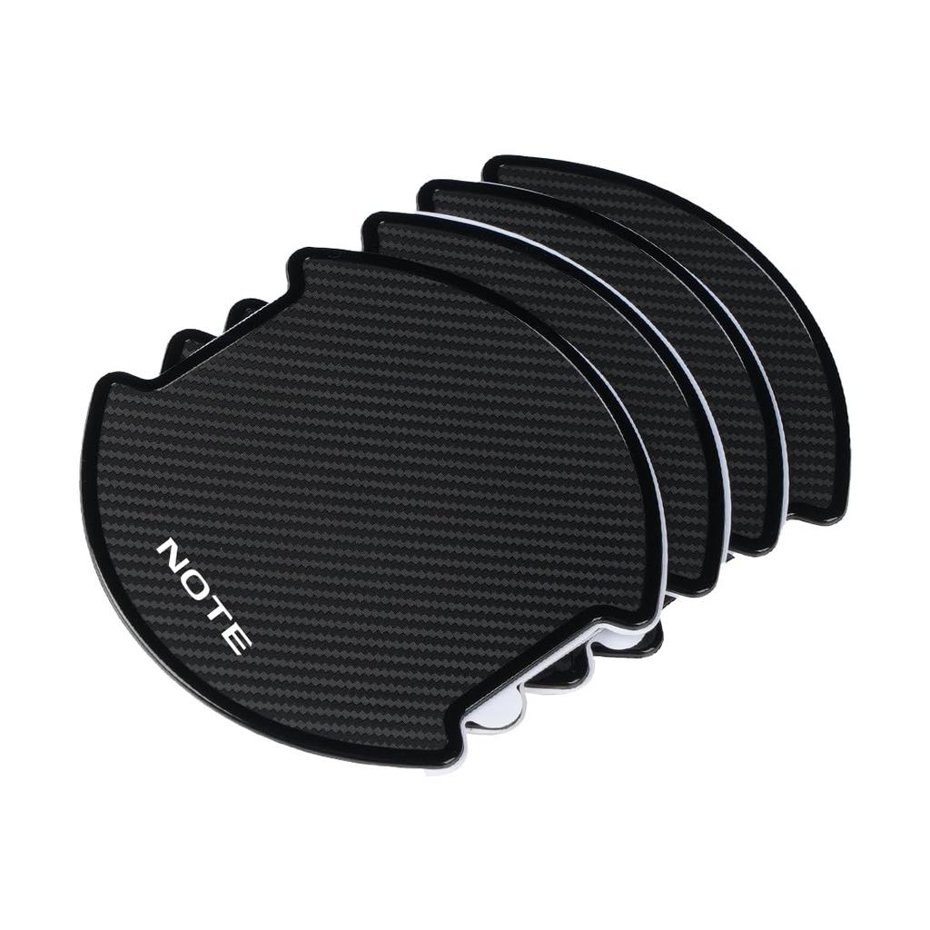 Ручка двери Защита ручки двери автомобиля для Nissan Note X Autech Полная защита Лакокрасочного покрытия автомобиля Легкий материал ТПУ Карбоновое волокно Комплект из 4 штук Наружные детали [Примечание