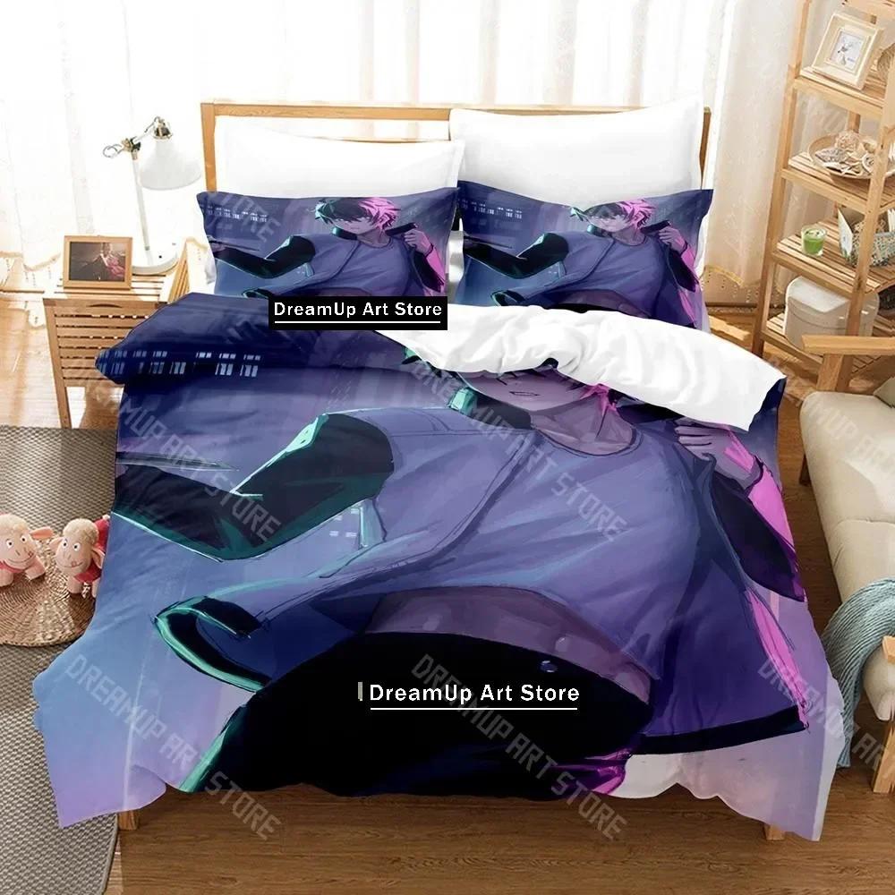 Shiki Bedding Set Single Twin Full Queen King Size Bed Set Adult Kid Bedroom Duvetcover Sets Personality Anime Bed She