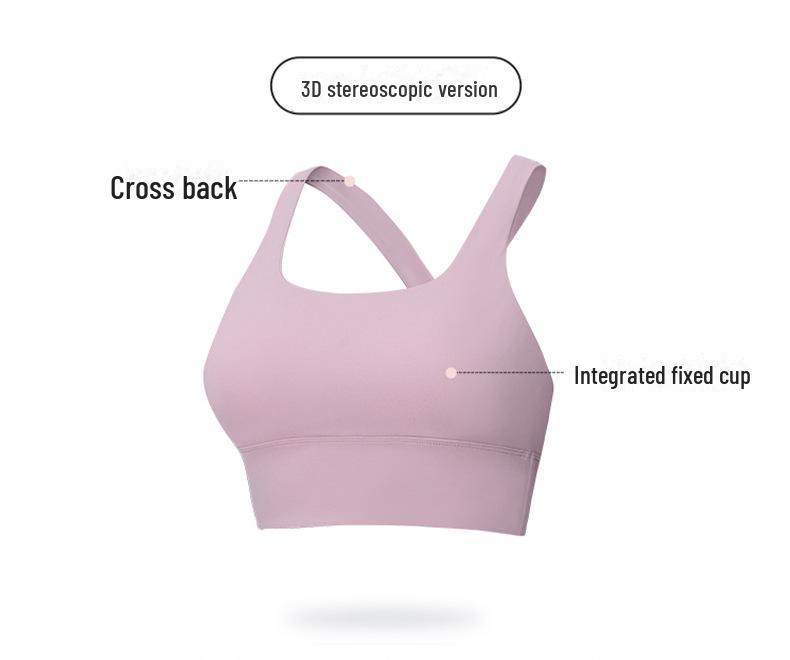 Женский дышащий спортивный бюстгальтер 2025 года: Универсальный жилет для бега и йоги, можно носить как верхнюю одежду или как топ для фитнеса