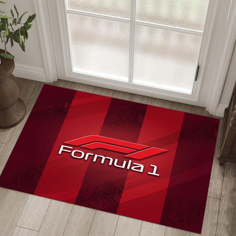 F1 Design Crystal Velvet Carpet Cozy Non?Slip Printed Rug For Bedroom Living Room Entrance