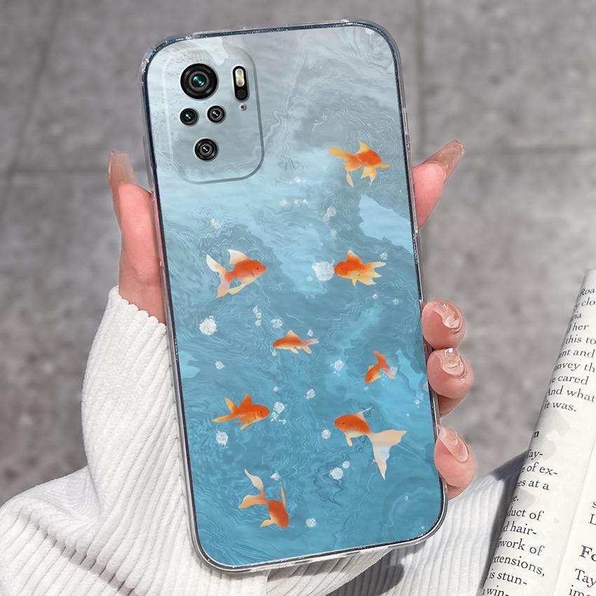 Милый чехол для телефона с котенком для Redmi Note 10 9 8 7 6 5A Pro 9T 8T 7S 10Lite Мягкий чехол Защитная пленка для экрана Высокое качество Пылезащитный чехол для Redmi Прозрачный чехол