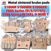 MRRANGT Motorcycle Metal Sintered Motorcycle Brake Pads Front Rear Set Fit for BMW S1000R RR XR F800R S ST GT F900XR R NineT